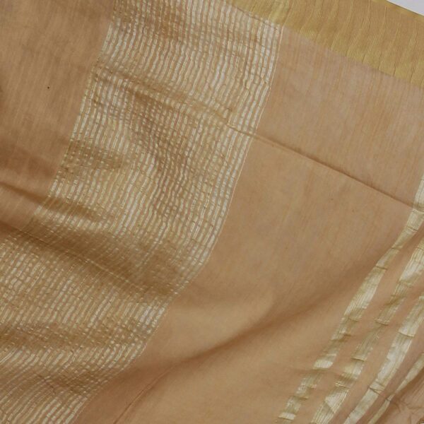 Bhagalpuri-Art-Silk-Saree-Gold-Golden-Striped-B077YQ67YC-4.jpg