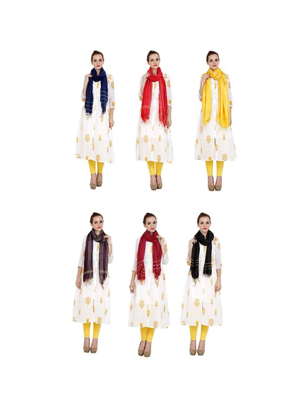 Bhagalpuri Ethnic Dupatta For Women Assorted Color Pack Of 5 B07dsmp8hs 2.jpg