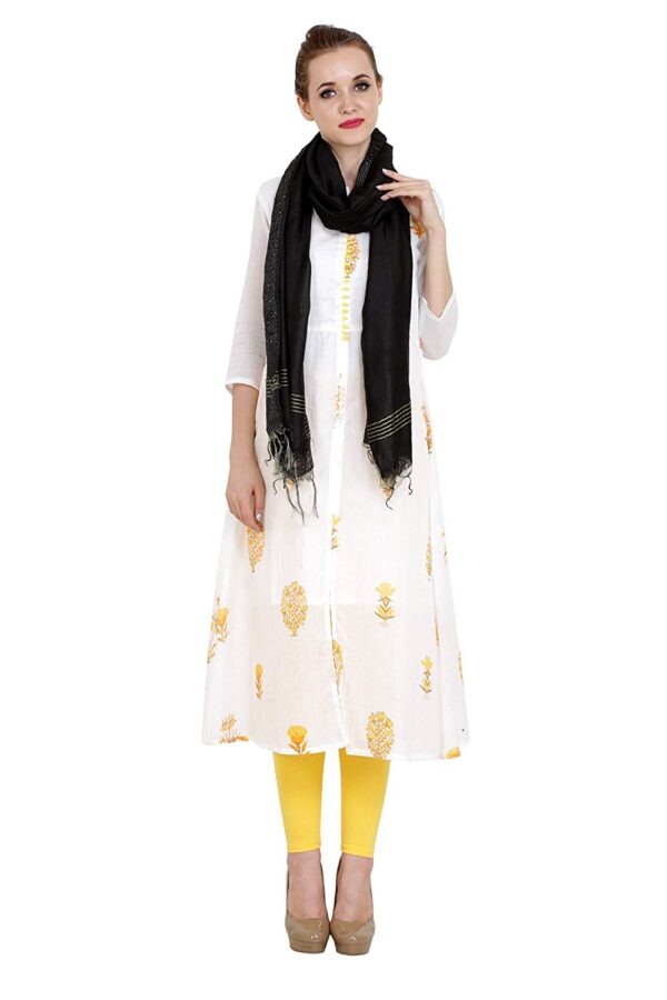 Bhagalpuri-Ethnic-Style-Black-Golden-Multi-Striped-Dupatta-For-Women-B07DSH3G8R-4.jpg