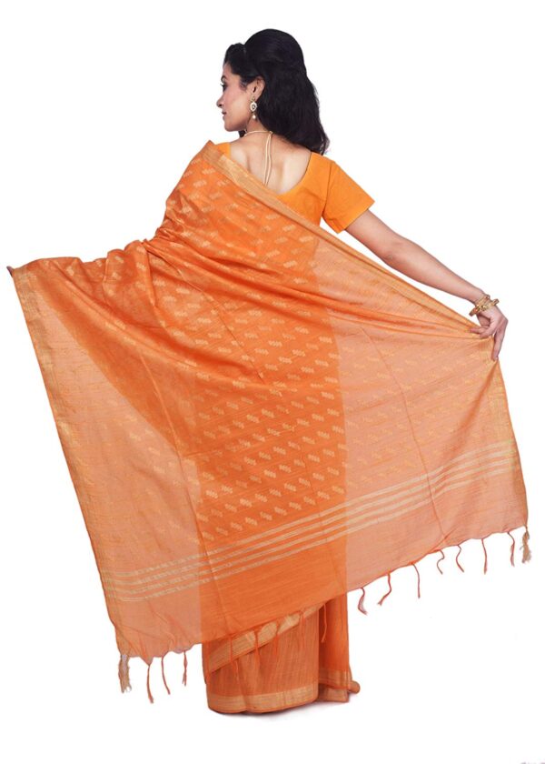 Bhagalpuri-Handloom-Art-Silk-Orange-Saree-Striped-Border-B077ZDSY6V-3.jpg