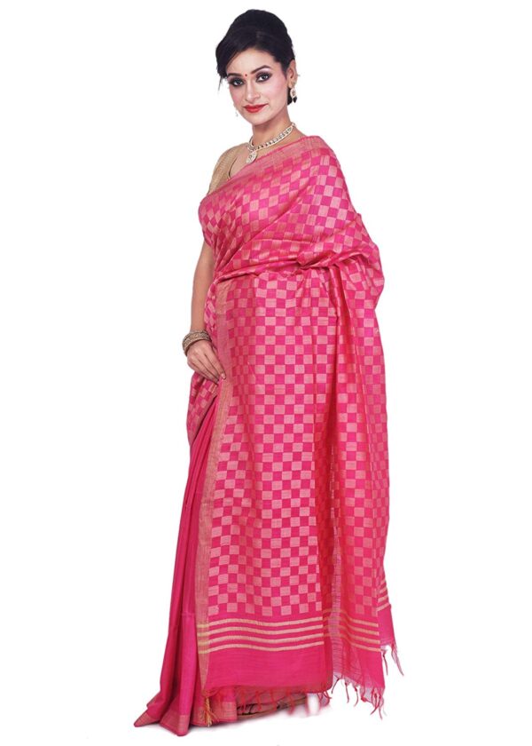 Bhagalpuri-Handloom-Art-Silk-Pink-Saree-Square-Border-B077Z32XKB.jpg