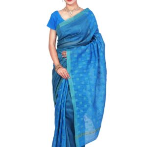 Bhagalpuri Handloom Art Silk Sky Sky Blue Saree B077zbznrs.jpg