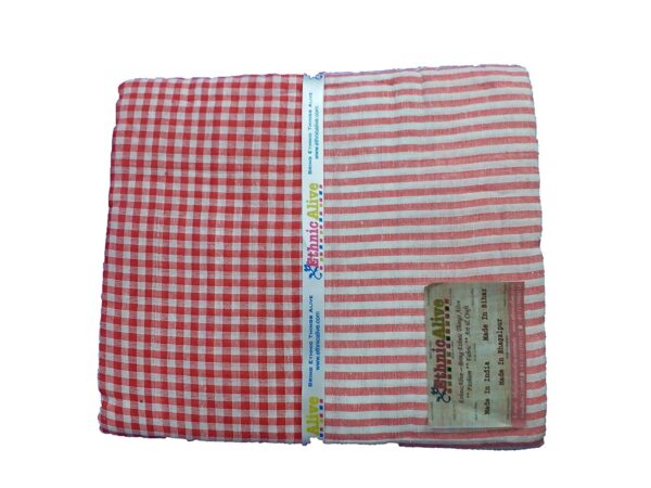 Cotton Bath Towel Handloom Large Gamcha Towel Red White Line B078n4gwzw 2.jpg