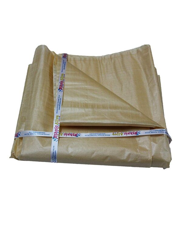 Ethnicalive Mens And Womens Handloom Bhagalpuri Tussar Silk Fabrics Fbetussarsilk 25 Beige 25m B0788c6lsw.jpg