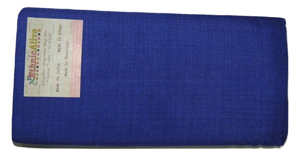 Ethnicalive Organic Bhagalpuri Blue Silkcotton Mix Lungis For Men 2 Meter Set Of 1 Blue Colour B07hg935d6.jpg