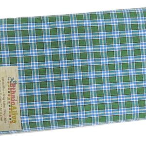 Ethnicalive Organic Bhagalpuri Pure Cotton Lungis For Men 2 Meter Set Of 1 Green Blue Combination B07hg7px91.jpg