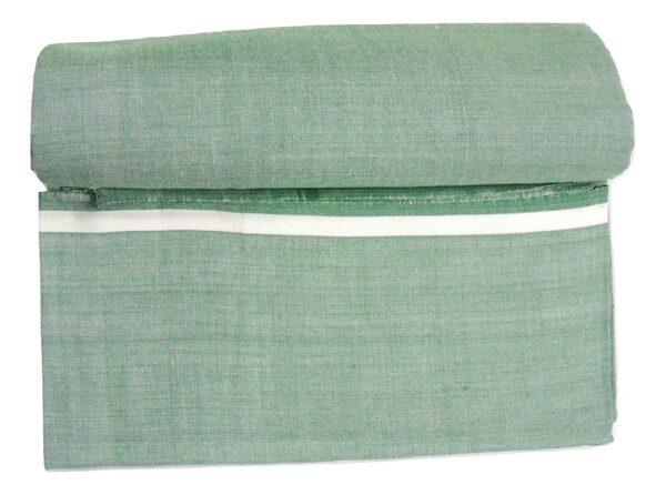 Ethnicalive Organic Bhagalpuri Pure Cotton Lungis For Men 2 Meter Set Of 1 Green Colour B07hg6b9wy 2.jpg