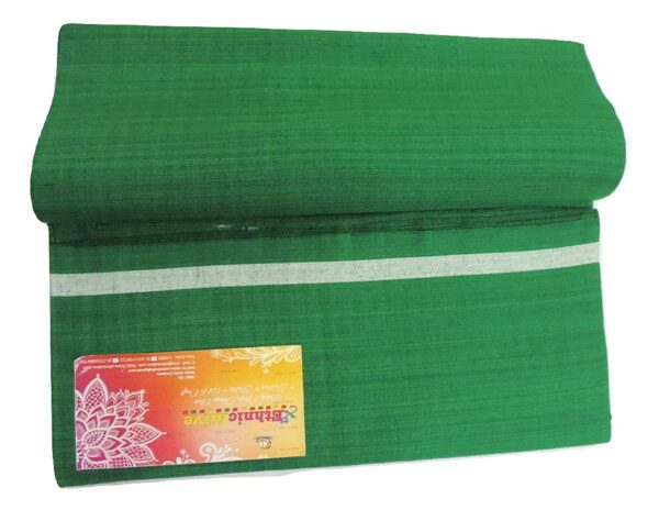 Ethnicalive Organic Bhagalpuri Pure Cotton Lungis For Men 2 Meter Set Of 1 Multi Colour Green Colors B07hg87mk8 3.jpg