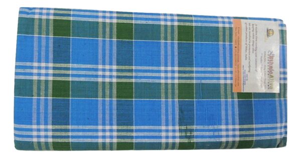Ethnicalive Organic Bhaglpuri Mens Silk Cotton Lungis Set Of 1 Bluegreen Colour B07hg89k8s 2.jpg