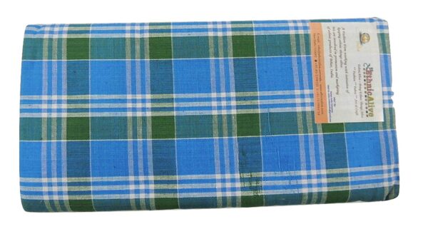 EthnicAlive-Organic-Bhaglpuri-Mens-silk-Cotton-Lungis-Set-of-1-BlueGreen-Colour-B07HG89K8S.jpg