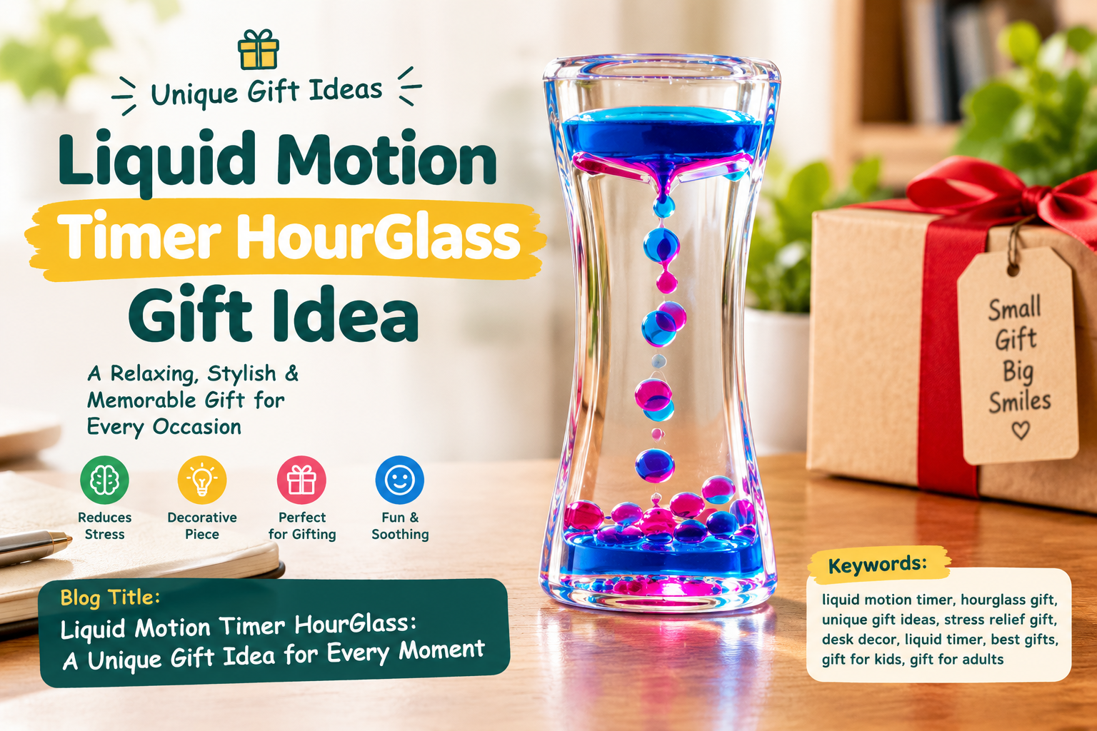 Liquid Motion Timer Gift Idea