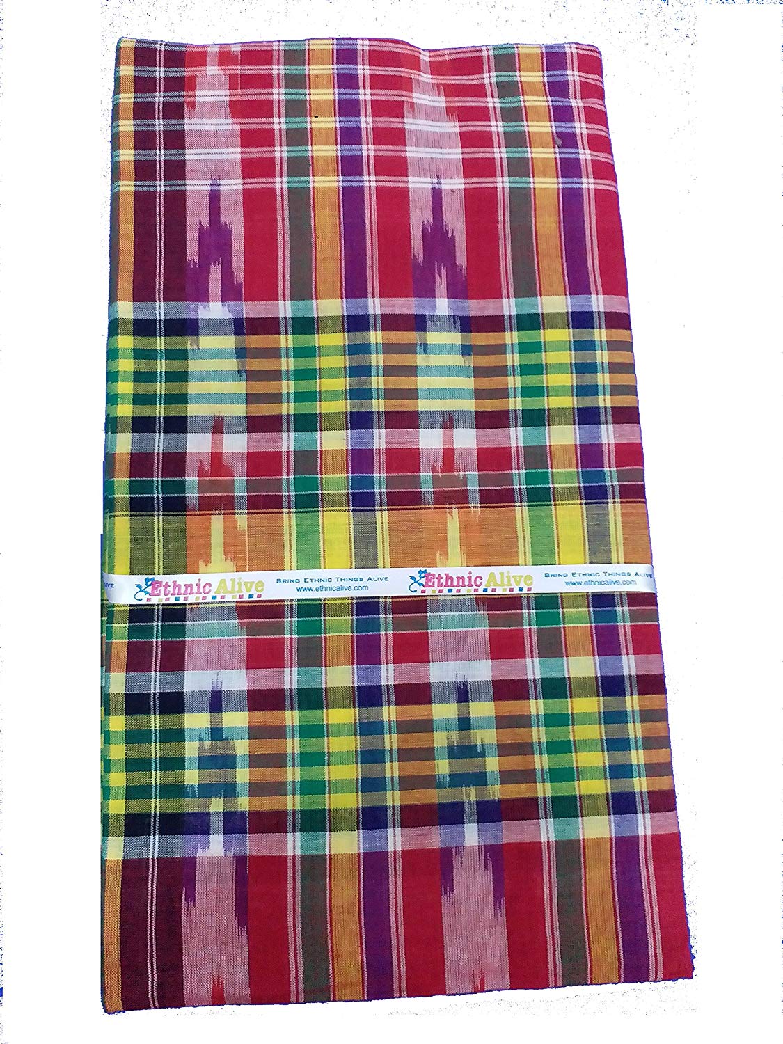 Bhagalpuri Cotton Handloom Towel (Assorted Colour) EthnicAlive