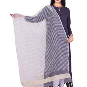 Bhagalpuri Dupatta With White Border