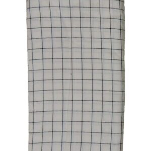 Bhagalpuri Handloom Men Lungi White Check