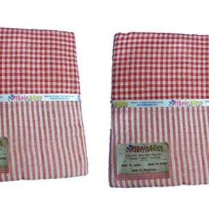 Bhagalpuri Handloom Puja & Social Gifting Towel Yellow (Pack of 2)