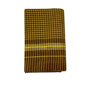 Cotton Bath Towel Handloom Large Gamcha Towel voilet Checks