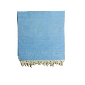 EthnicAlive Handloom Bhagalpuri Cotton Blanket- Blue