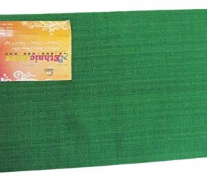 EthnicAlive Organic Bhagalpuri Men's Cotton Lungies Premium Quality Green-Colour Numerous Designs 100% Pure Cotton Of Single Piece