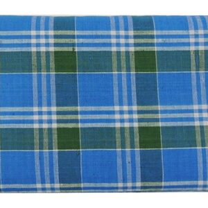 EthnicAlive Organic Bhagalpuri Men's Cotton Lungies Premium Quality blue&green-Colour Numerous Designs 100% Pure Cotton Of Single Piece 2 meter