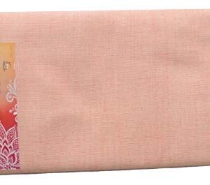 EthnicAlive Organic Bhaglpuri Men's Poly Cotton Lungis, Set of 1 (Orenge Colour)