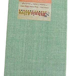EthnicAlive Organic Bhaglpuri Men's silk& Cotton Lungis, Set of 1 (Green Colour)