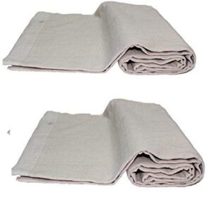 Ethnicalive Handloom Bhagalpuri Handloom Dull Chadar Brown Pack of 2