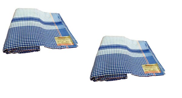 Ethnicalive cotton bath towel large gamcha towel green pack of 2 b078n6lmcr 2.jpg